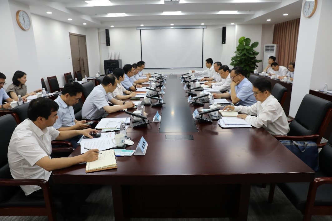 万搏网站领导与河北省副省长时清霜一行座谈交流