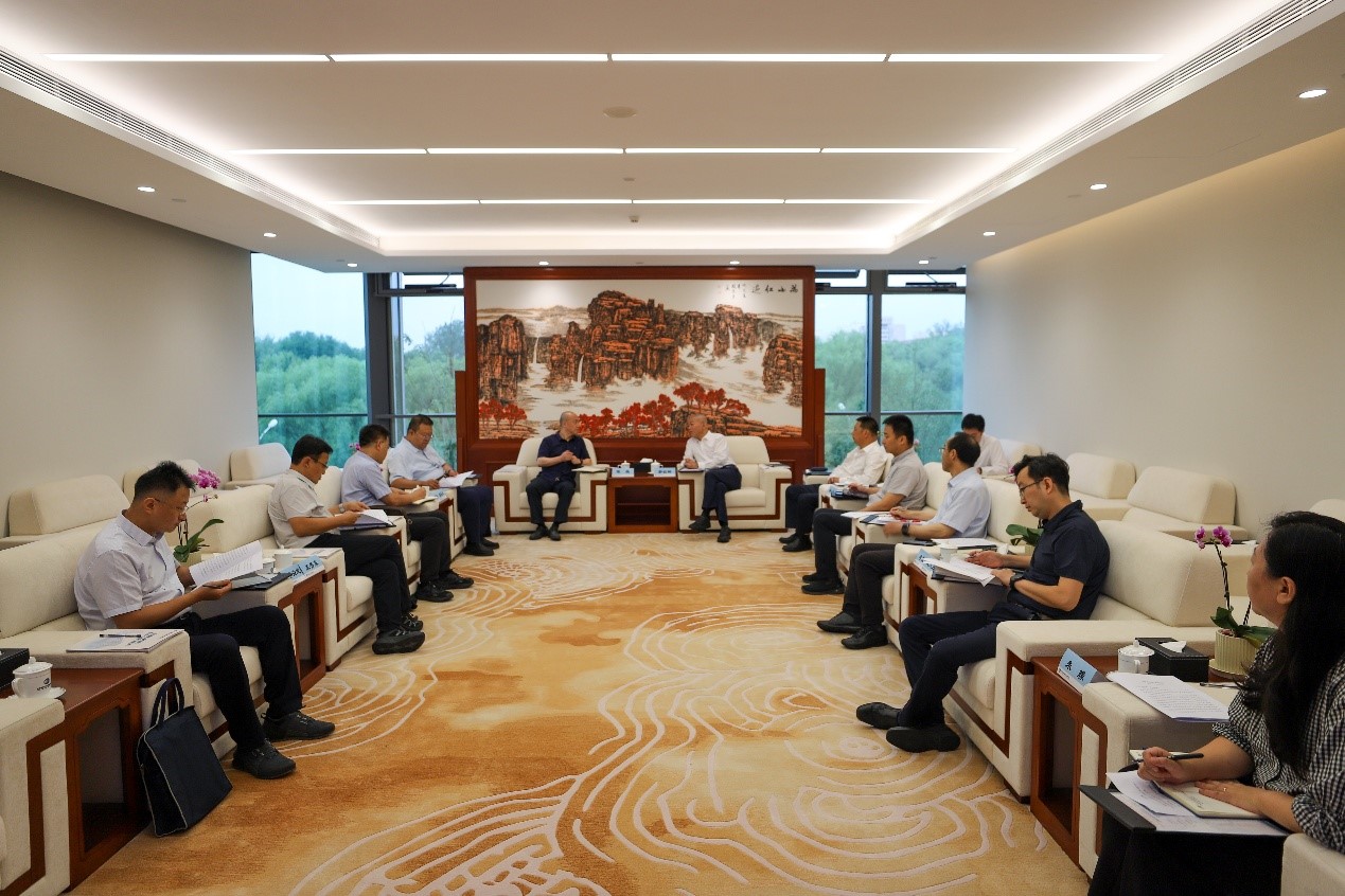 万搏网站领导与山西省发展改革委领导座谈交流 万搏网站领导与山西省发展改革委领导座谈交流